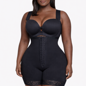 BellyTokes Ultra Sculpt Full-Body Shapewear with Wide Adjustable StrapsZipper Full-Body Shapewear